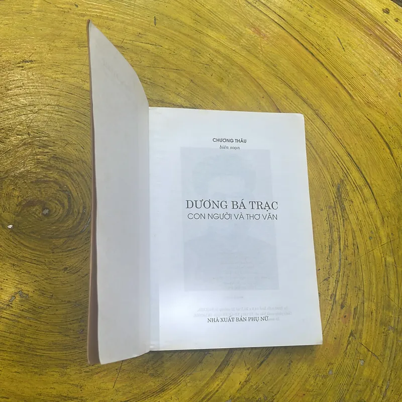 DƯƠNG BÁ TRẠC- CON NGƯỜI VÀ THƠ VĂN 568317