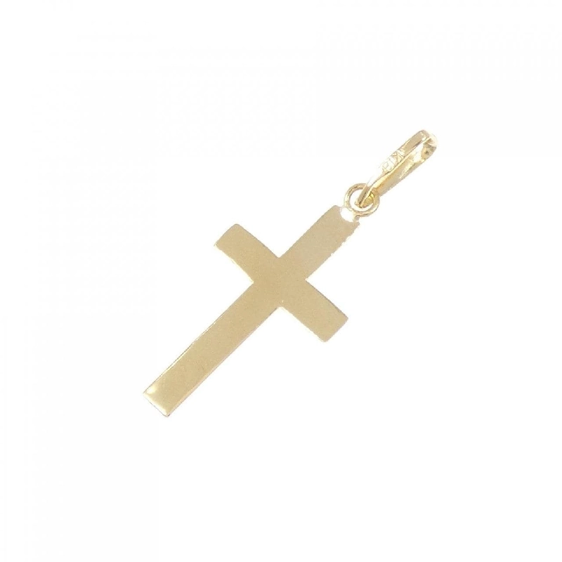 K18YG Mặt dây chuyền hình chữ thập - Hàng hiệu Chính hãng 862053