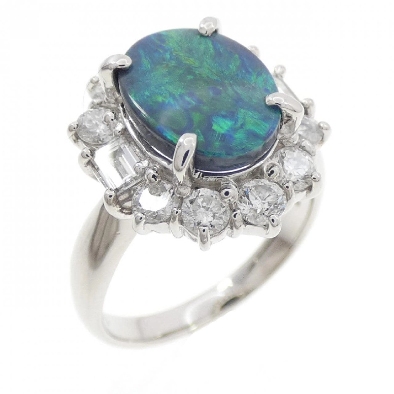 Nhẫn Opal Đen PT900 1.85CT - Hàng hiệu Chính hãng 855300