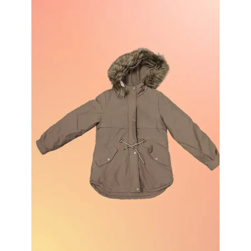 Áo khoác  parka nữ có mũ lót lông 698370