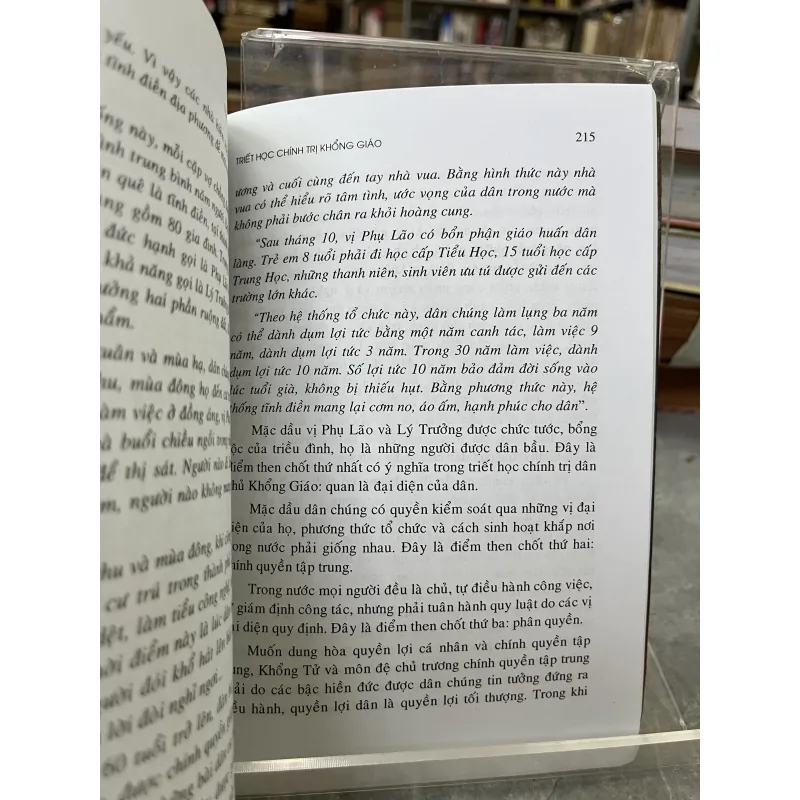 TRIẾT HỌC CHÍNH TRỊ KHỔNG GIÁO - TRẦN QUANG THUẬN 750635