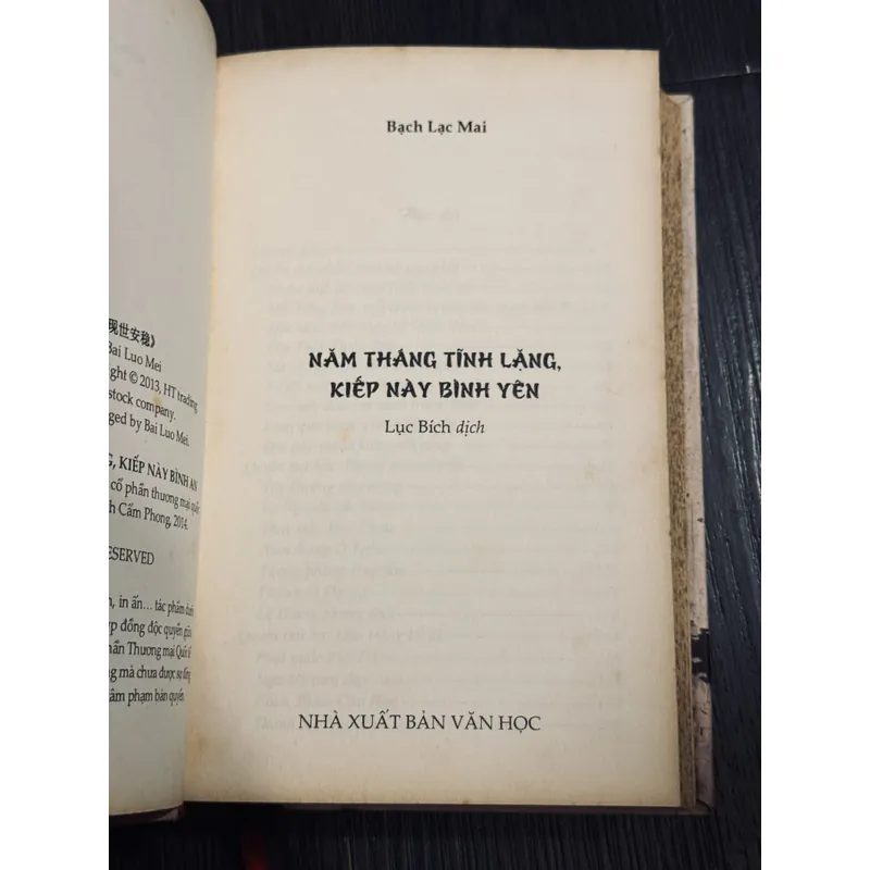 Combo 3 cuốn Bạch Lạc Mai (bìa cứng) 596374