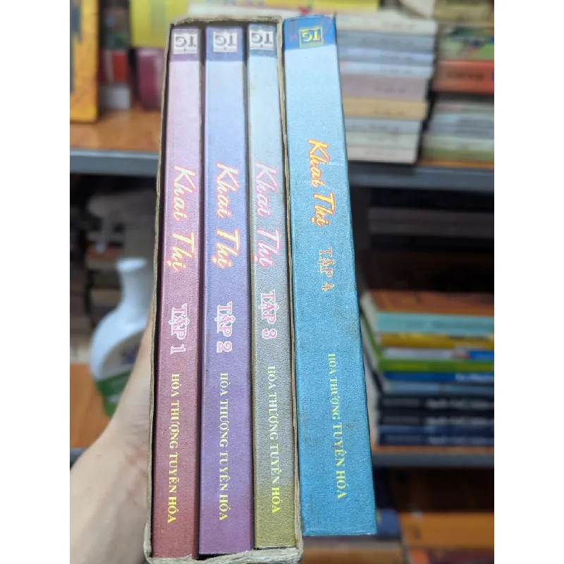 Khai thị (Bộ 3 cuốn, có hộp)- Hòa thượng Tuyên Hóa 421452