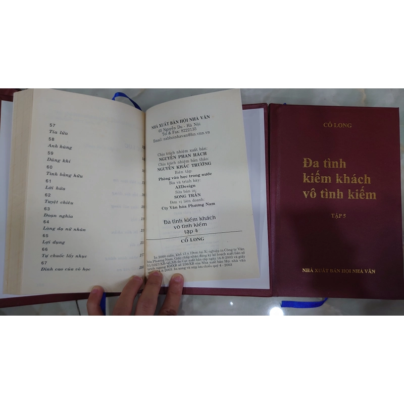 ĐA TÌNH KIẾM KHÁCH VÔ TÌNH KIẾM (Bộ 5 Tập)
- Cổ Long. Đông Hải dịch
 260207