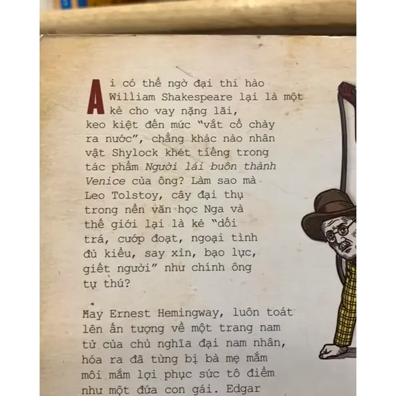 BÍ MẬT CUỘC ĐỜI CÁC ĐẠI VĂN HÀO - Robert Schnakenberg 576643