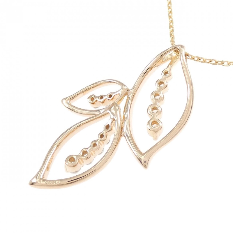 K18PG Dây chuyền kim cương 0.33CT - Hàng hiệu Authentic 857827