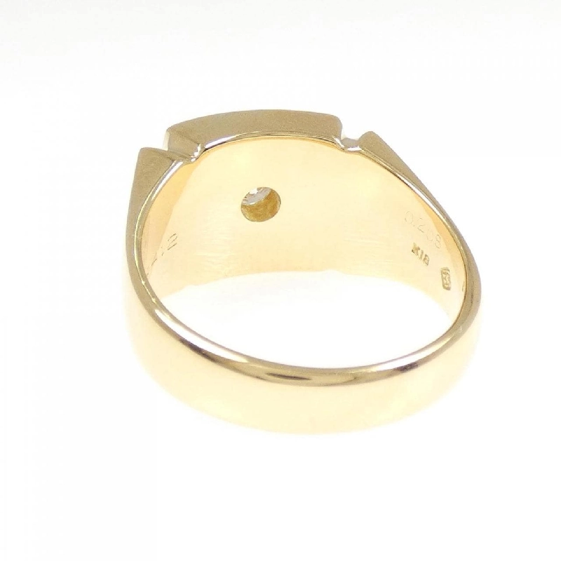 Nhẫn kim cương K18YG 0.208CT 665406