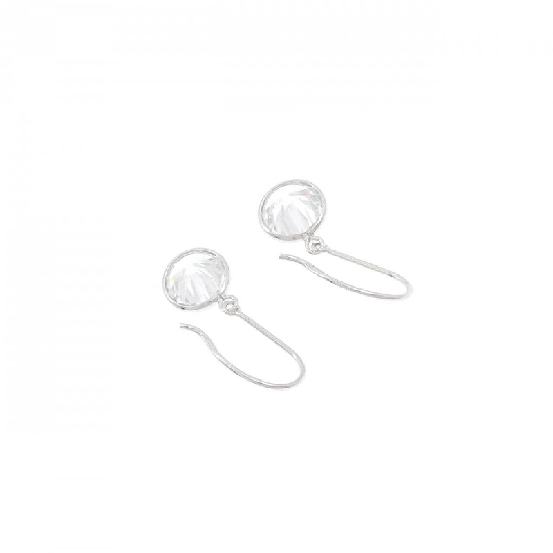 K18WG Bông tai Cubic - Hàng hiệu Chính hãng 865972