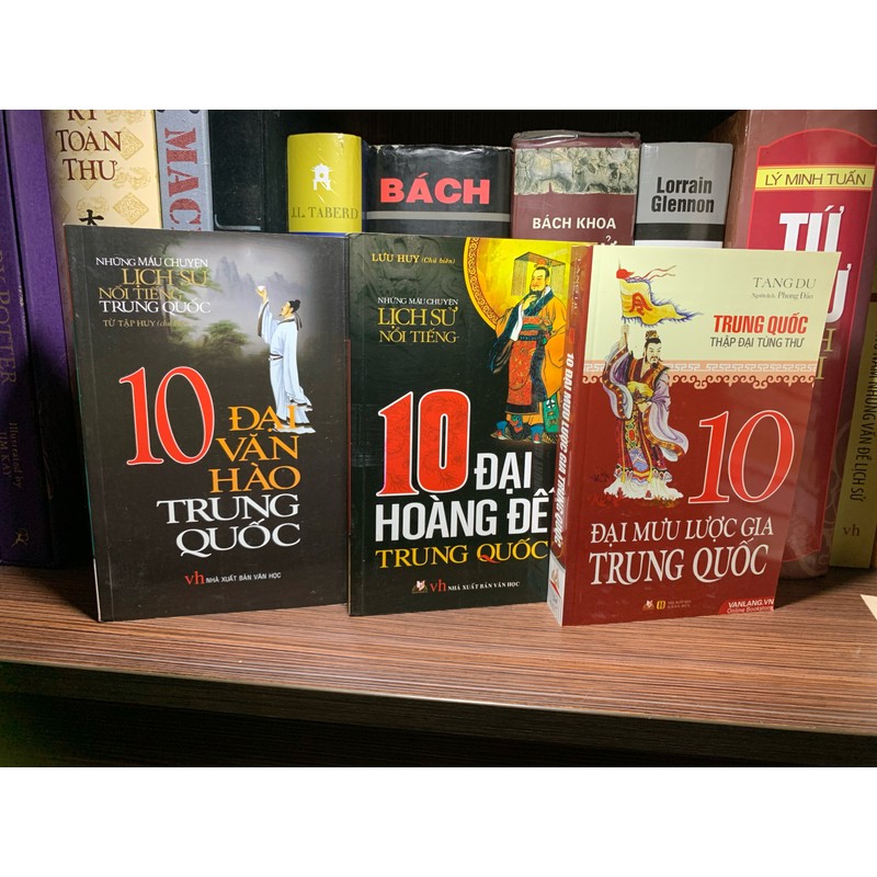 10 Đại Hoàng Đế Trung Quốc- 10 Đại Văn Hào Trung Quốc-10 Đại Mưu Lược Gia Trung Quốc  188073