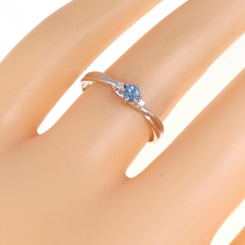 Nhẫn Blue Topaz K18WG 669550