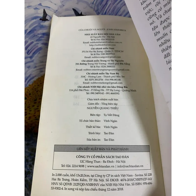Của Chuột Và Người - John Steinbeck 927244