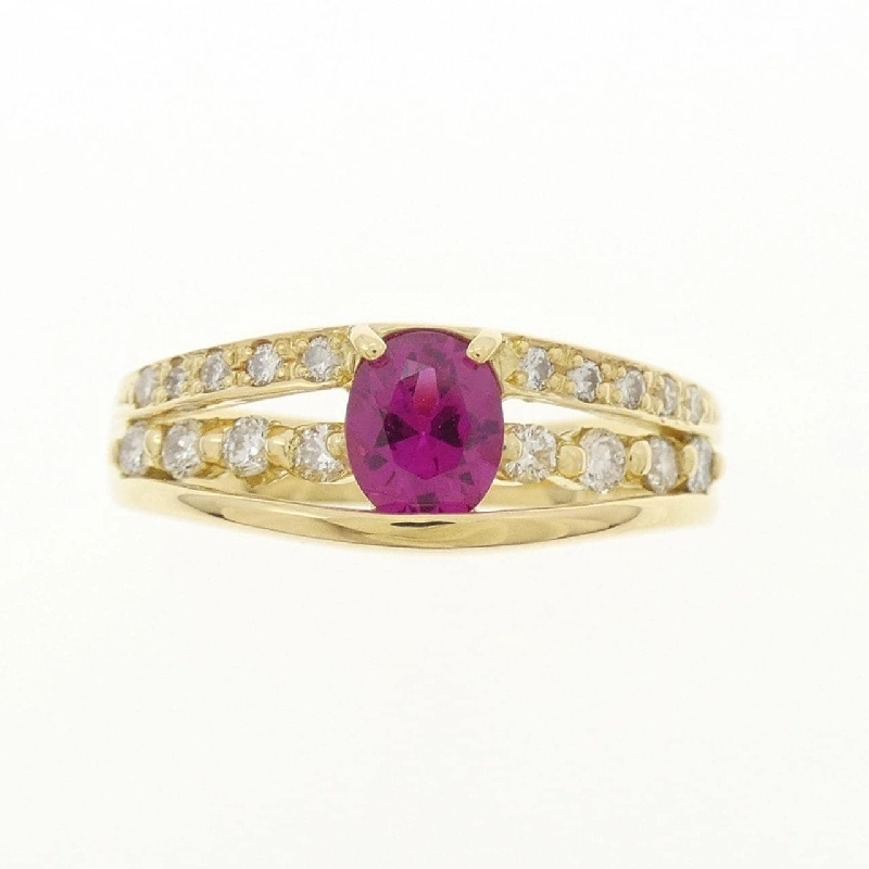 Nhẫn Ruby K18YG 0.61CT - Hàng hiệu Chính hãng 854942