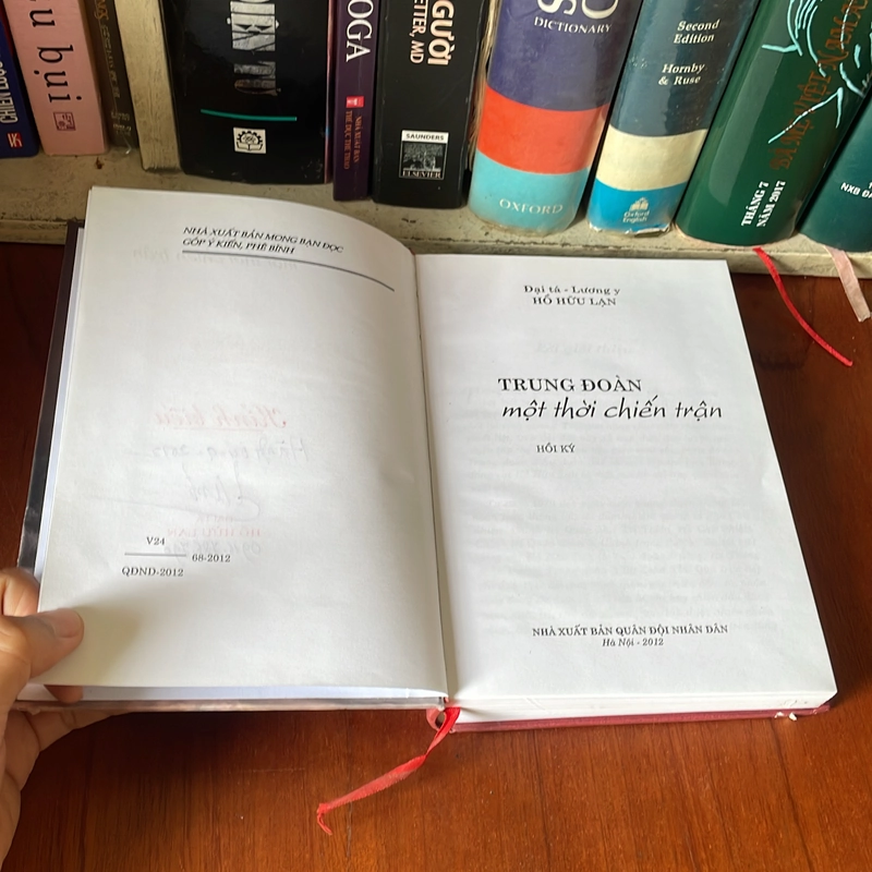 [Thủ Bút Tác Giả] - II Hồi Ký: Trung Đoàn _ Một Thời Chiến Trận - Hồ Hữu Lạn - 2012 550075