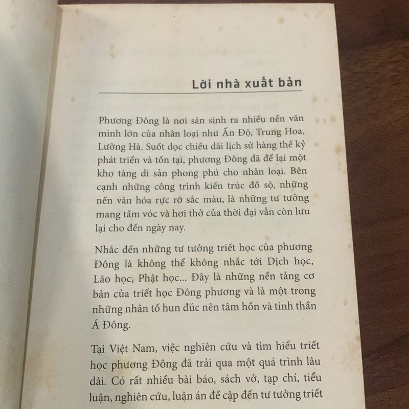 Nhập môn triết học đông phương 520005