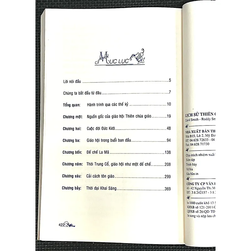 LỊCH SỬ THIÊN CHÚA GIÁO - Tác giả CAROL SMITH & RODDY SMITH 1033180