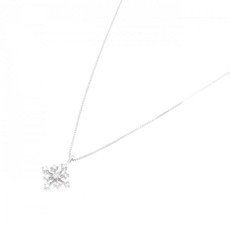 K18WG Dây chuyền kim cương 0.10CT - Hàng hiệu Chính hãng 862252