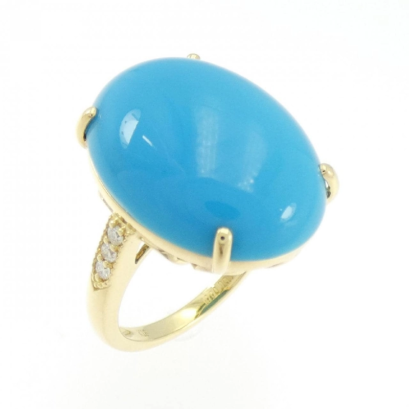 Nhẫn Turquoise K18YG 10.00CT - Hàng hiệu Chính hãng 848269