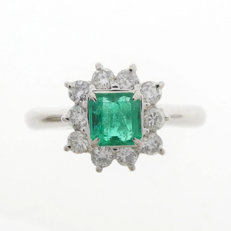 Nhẫn Emerald PT900 0.39CT 668061