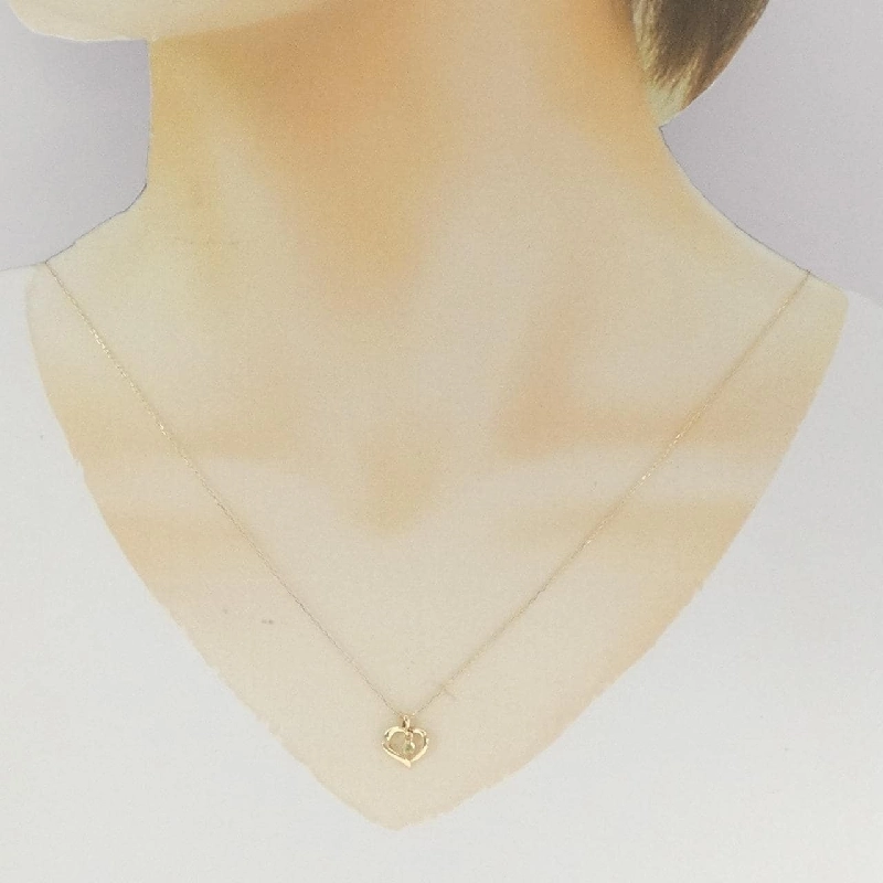 4゜C Heart Peridot Necklace - Hàng hiệu Authentic 841980