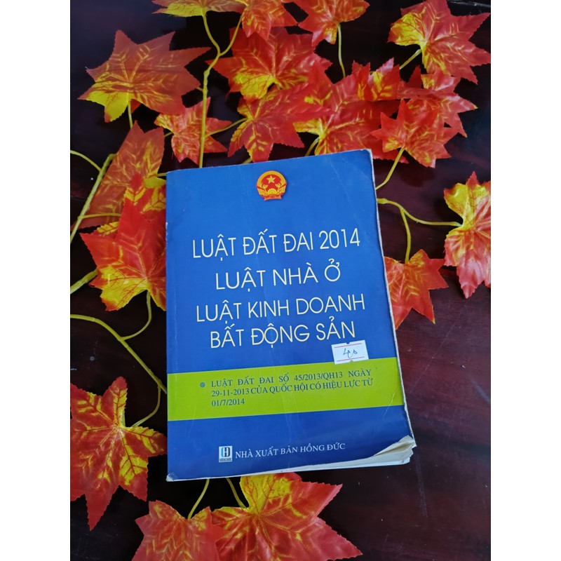 Luật Đất Đai 2014 Luật Nhà ở - Kinh Doanh Bất Động Sản 195148