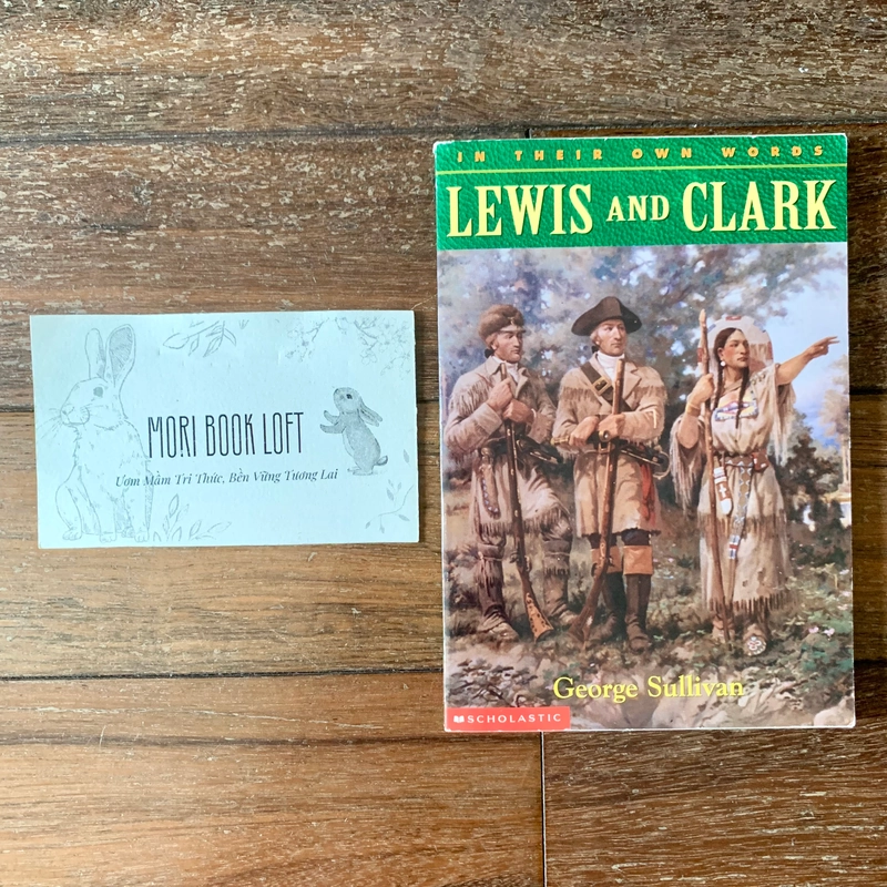 Sách ngoại văn Lewis and Clark: In Their Own Words, Used, trình độ B1-B2 498813