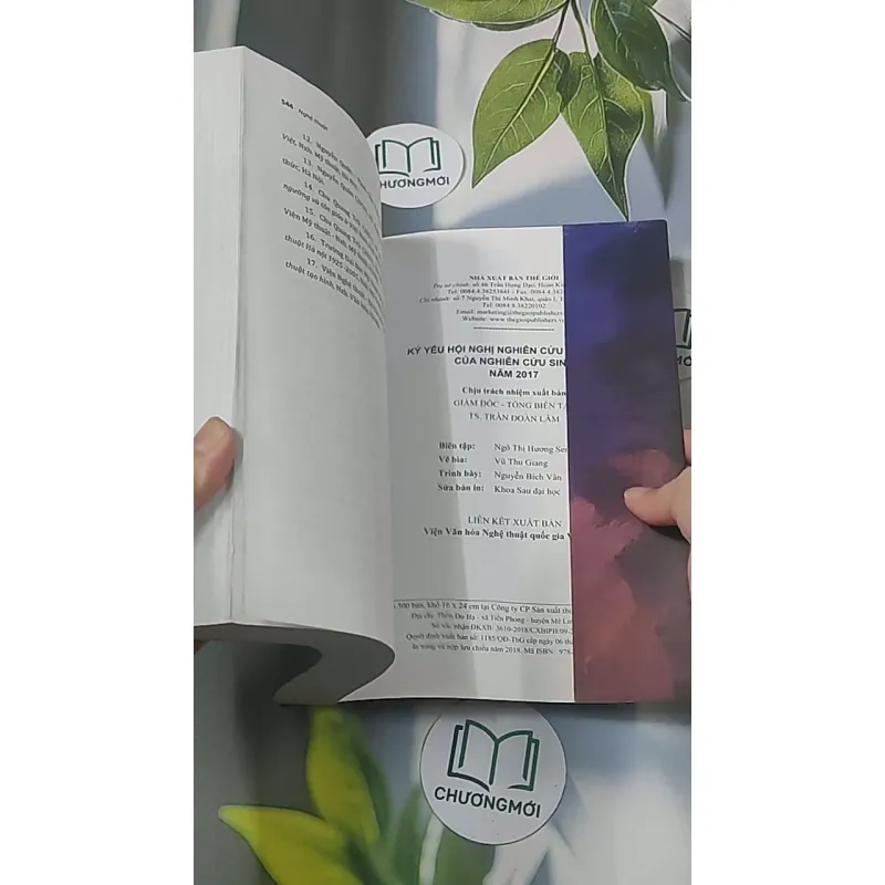 [MIỄN PHÍ BỌC SÁCH] Kỷ yếu Hội nghị Nghiên cứu Khoa học của Nghiên cứu sinh 2017 688431