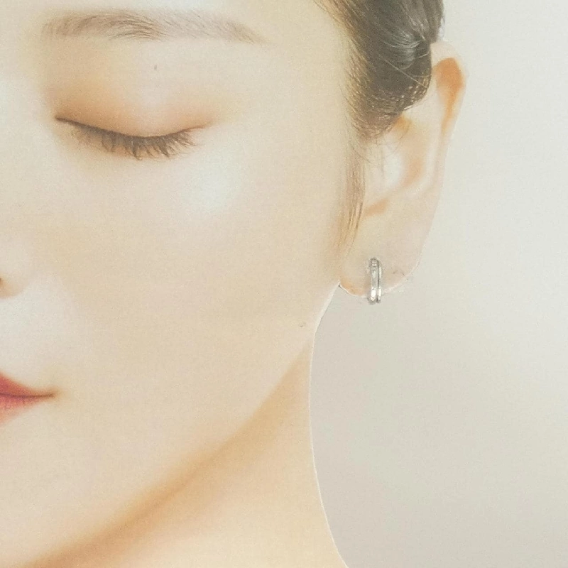 PT950 Bông tai kim cương 0.02CT - Hàng hiệu Chính hãng 864665