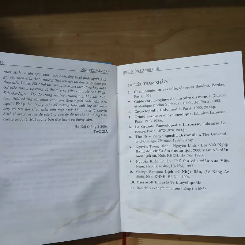 Biên Niên Sử Thế Giới (Từ Tiền Sử Đến Hiện Đại) - Nguyễn Văn Dân biên soạn 704383