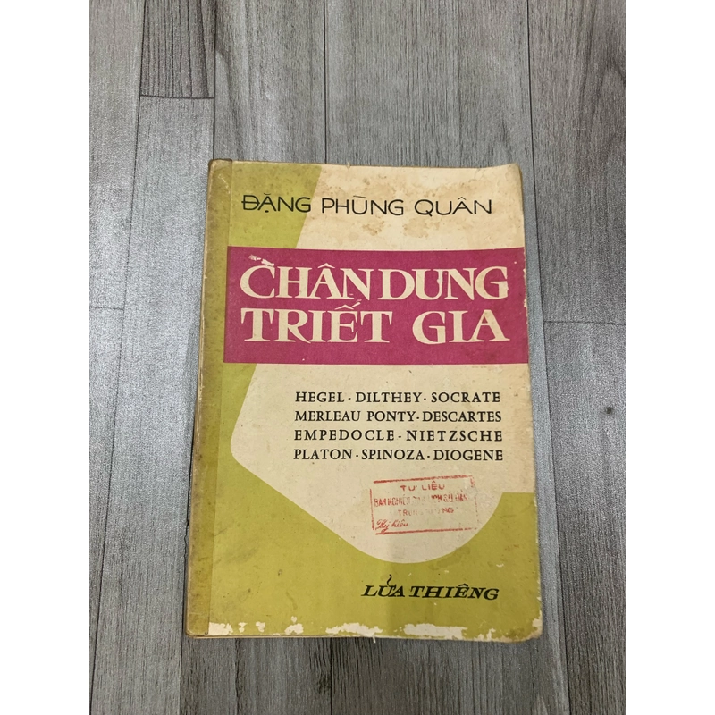 Chân dung triết gia - đặng phùng quân. 1a5 525387
