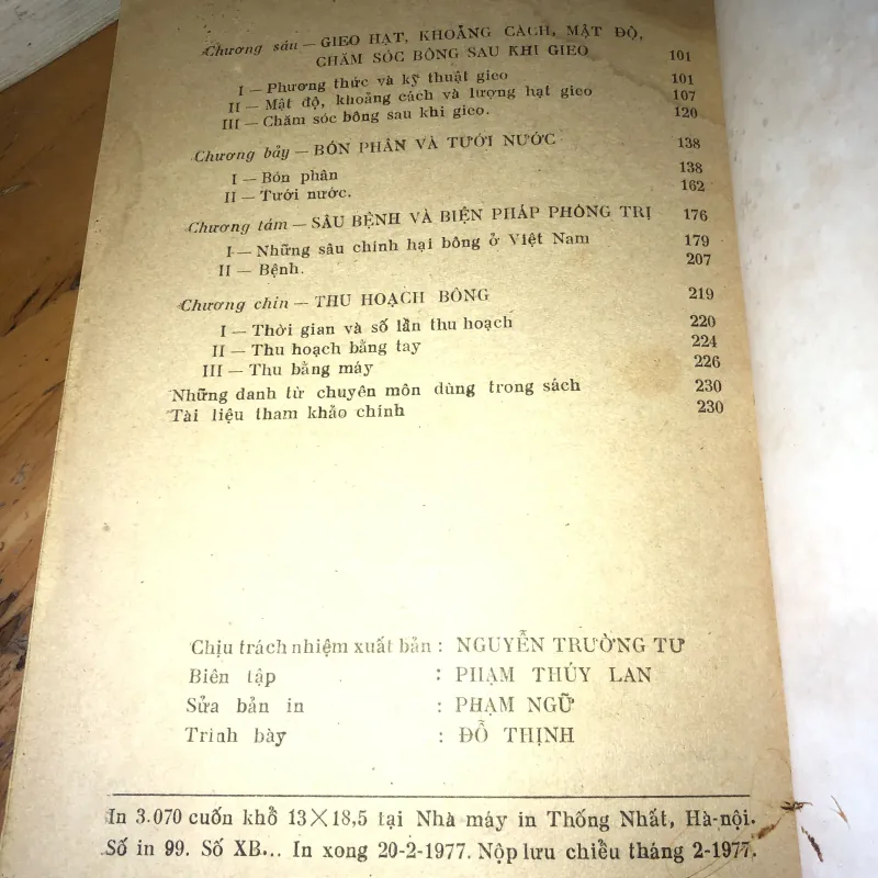 Kỹ thuật trồng bông - Vũ Công Hậu 1017668