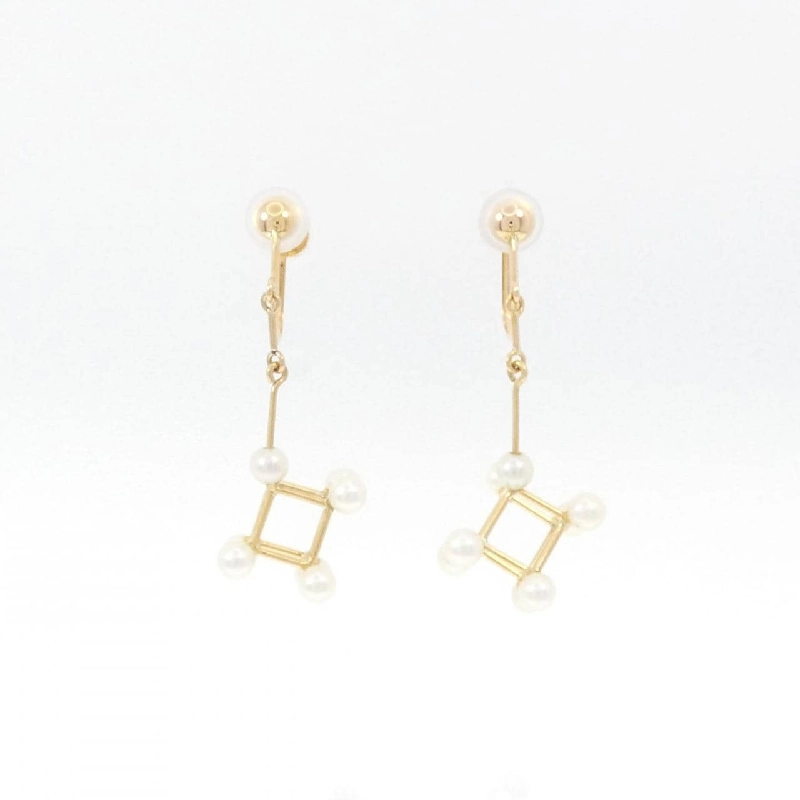 K18YG Bông tai Akoya Pearl - Hàng hiệu Chính hãng 873600