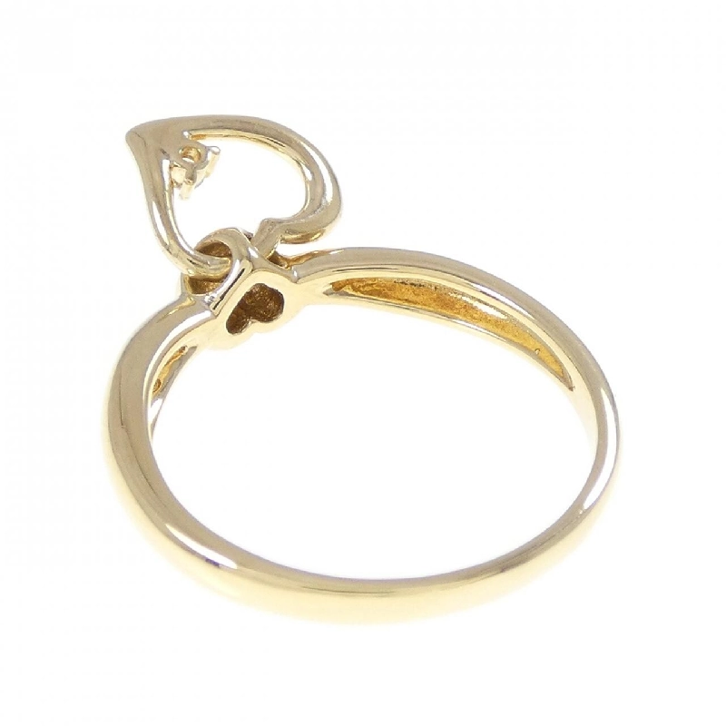 Nhẫn kim cương hình trái tim K18YG 0.02CT - Hàng hiệu Chính hãng 855196
