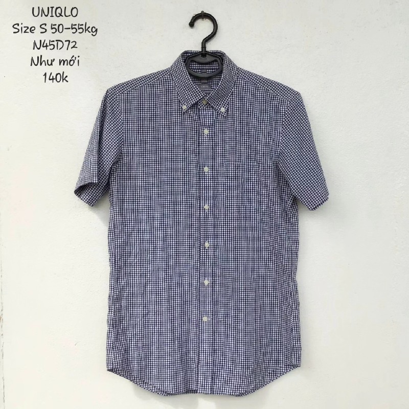 Áo sơ mi công sở Uniqlo như mới.
Size S, 50-55kg 25937