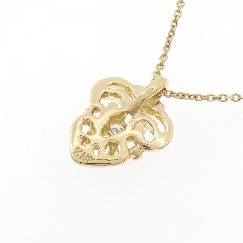 K18YG Dây chuyền kim cương - Hàng hiệu Authentic 858028