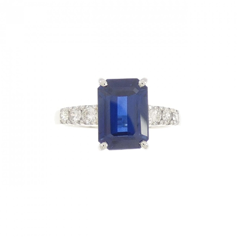 【Tái chế】Nhẫn Sapphire 3.93CT Thái Lan 672470