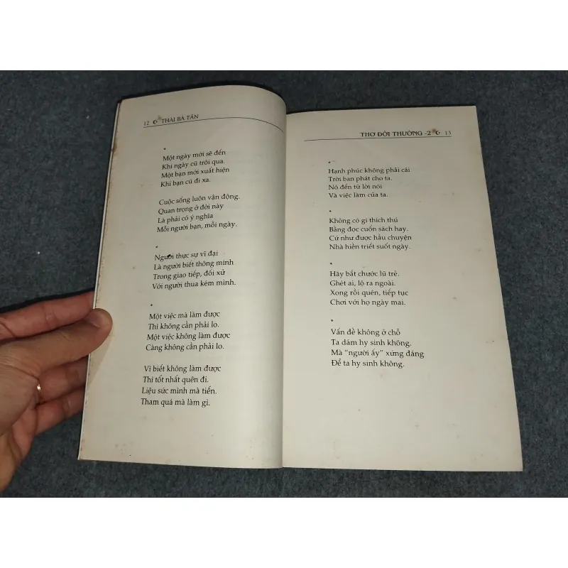 THƠ ĐỜI THƯỜNG 2 - THÁI BÁ TÂN 727147