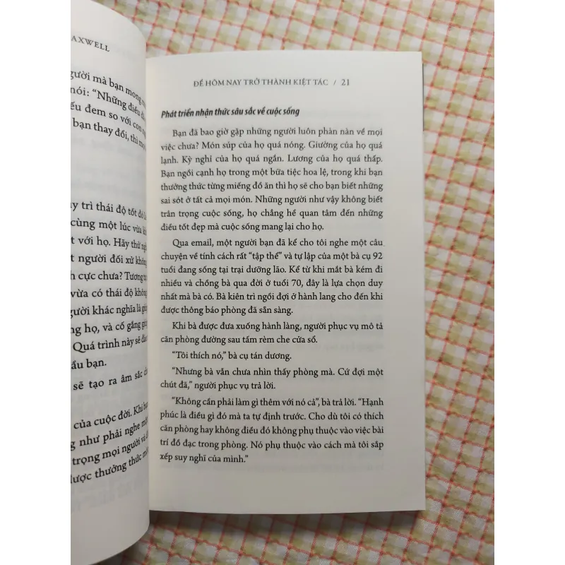 ĐỂ HÔM NAY TRỞ THÀNH KIỆT TÁC -  JOHN C. MAXWELL 751332