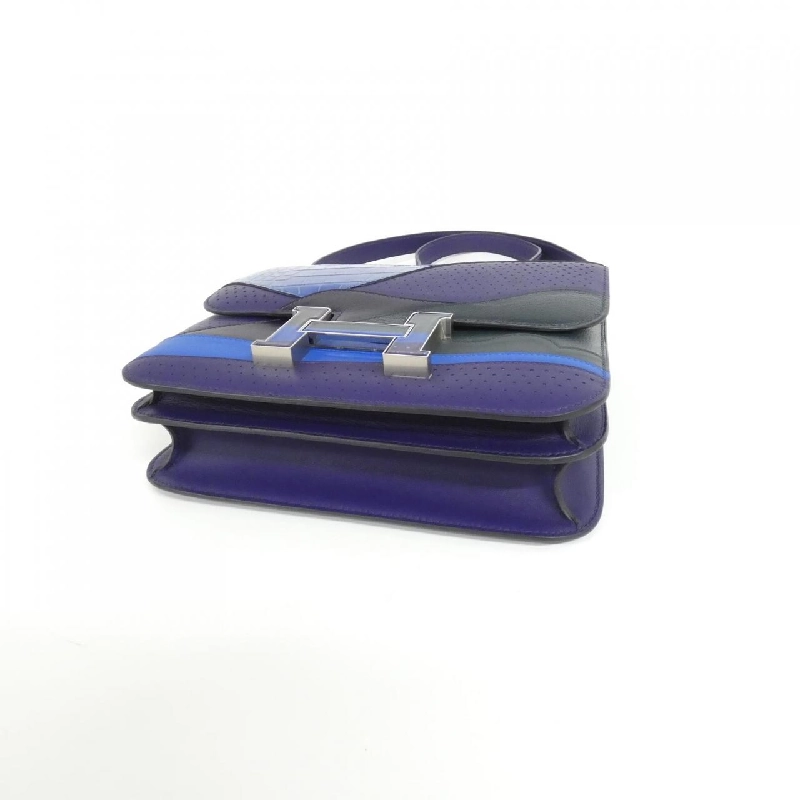 Hàng hiệu Authentic Hermès AU BOUT DU MONDE Constance 3 24cm 076114CK Túi đeo vai 768230