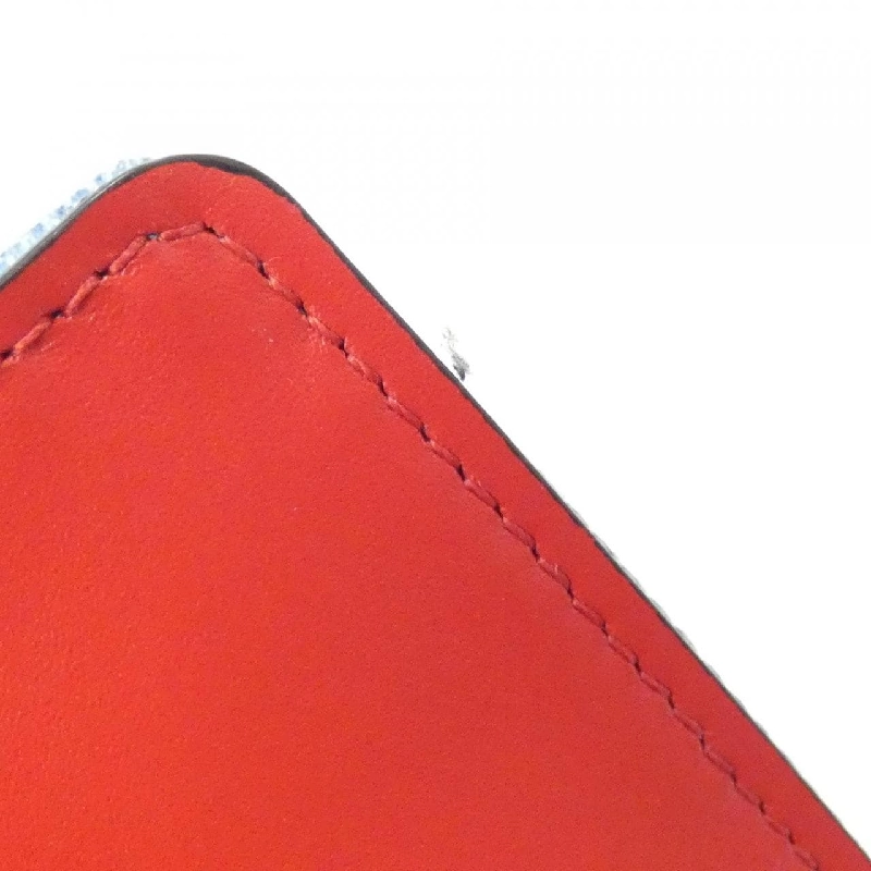 Louis Vuitton Denim Monogram Porte-Feuille Fleur Chain M69036 Chain Wallet - Hàng hiệu Authentic 806646