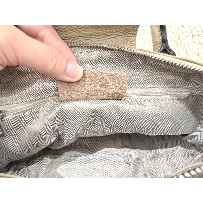 Túi xách Mini bag da thật - be sữa  971236