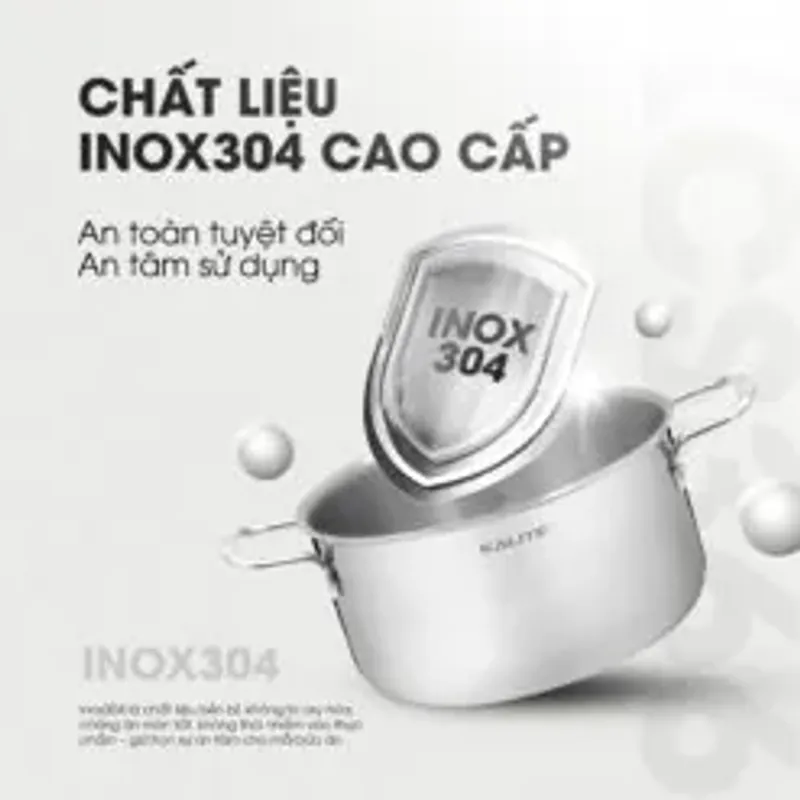 ✨ Kalite KCS366 – Bộ nồi inox liền khối cao cấp, truyền nhiệt nhanh – giữ nhiệt tốt! 708660