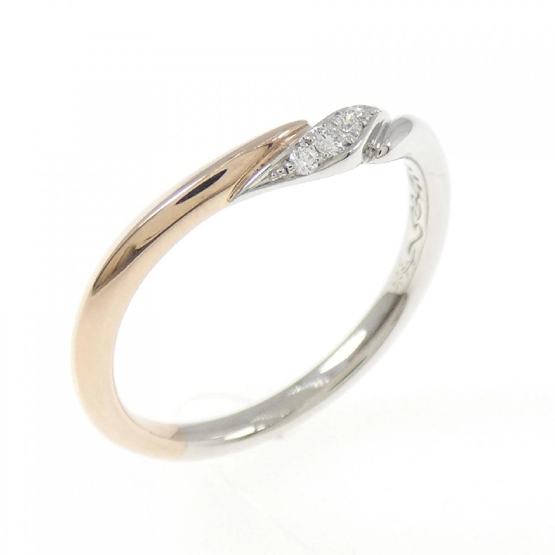 Nhẫn kim cương PT950/K18PG 0.034CT - Hàng hiệu Authentic 851913