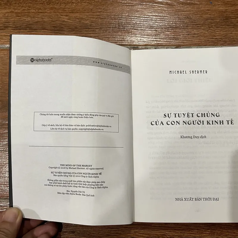 SỰ TUYỆT CHỦNG CỦA CON NGƯỜI KINH TẾ - Michael Shermer (8) 695341