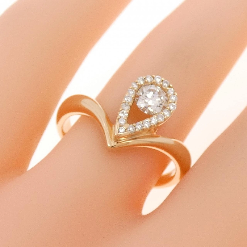 Nhẫn kim cương K18PG 0.308CT - Hàng hiệu chính hãng 851410