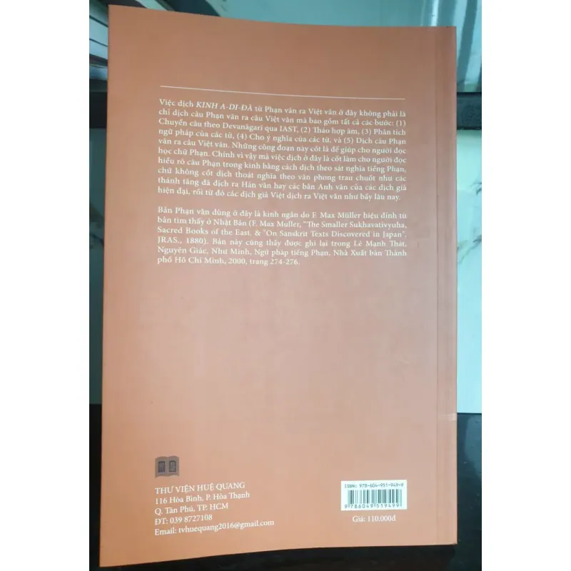 Sách Kinh A-Di-Đà (Phạn- Việt) - Dịch & Chú giải 681949
