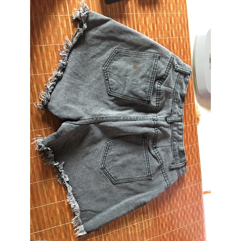 Quần đùi jean xám phong cách 530934