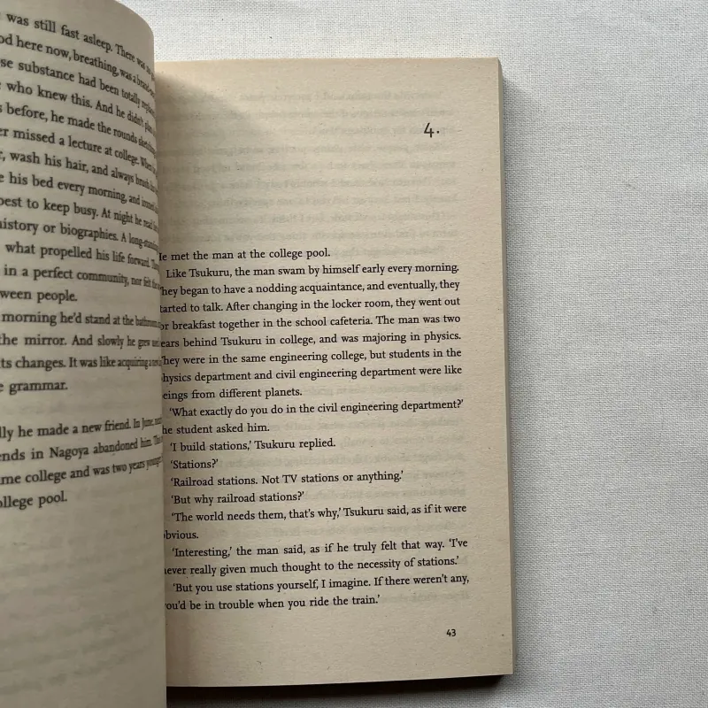 Colorless Tsukuru Tazaki and His Years of Pilgrimage - Haruki Murakami 970706