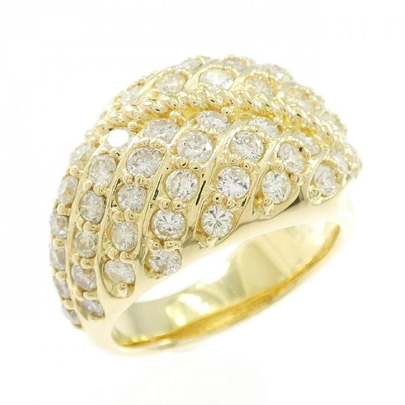 Nhẫn kim cương K18YG 2.06CT - Hàng hiệu Chính hãng 851447