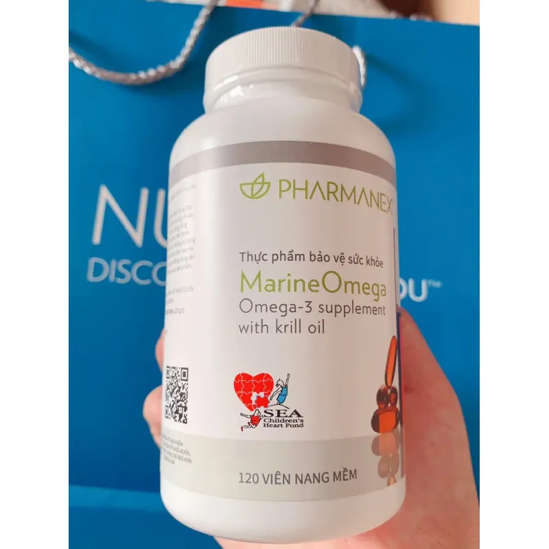 (Hàng CTY mới) Dầu Nhuyễn Thể Omega 3 Nuskin nhập khẩu Mỹ Hộp 120 Viên 735872