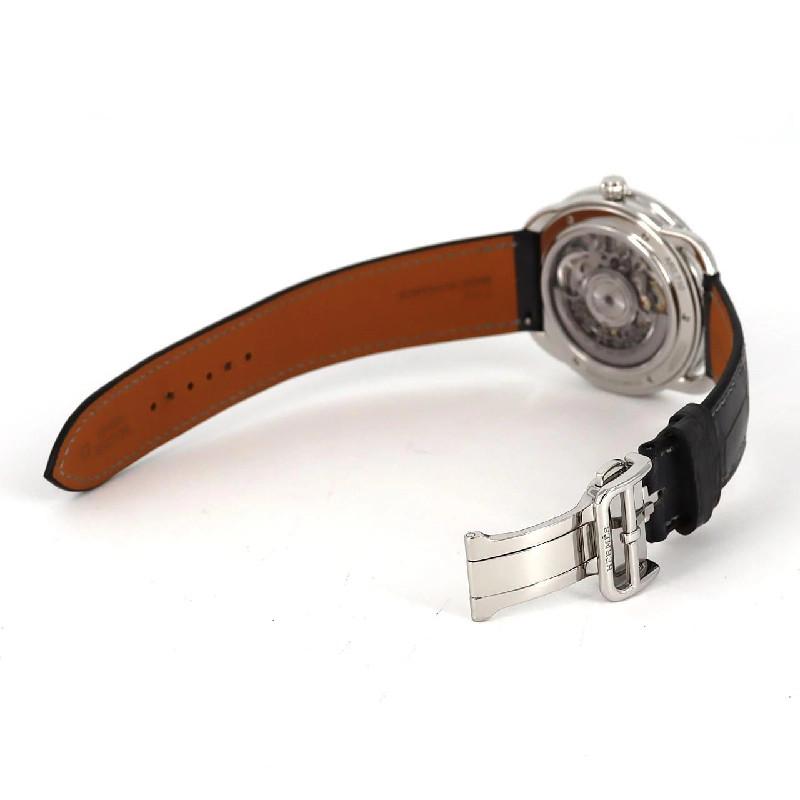 Đồng hồ tự động Hàng hiệu Authentic Hermes Arceau Skeleton AR2.710 SS 880499